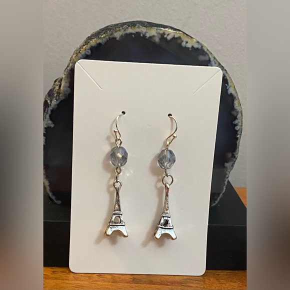 NEW Czech crystal earrings - Picture 2 of 4